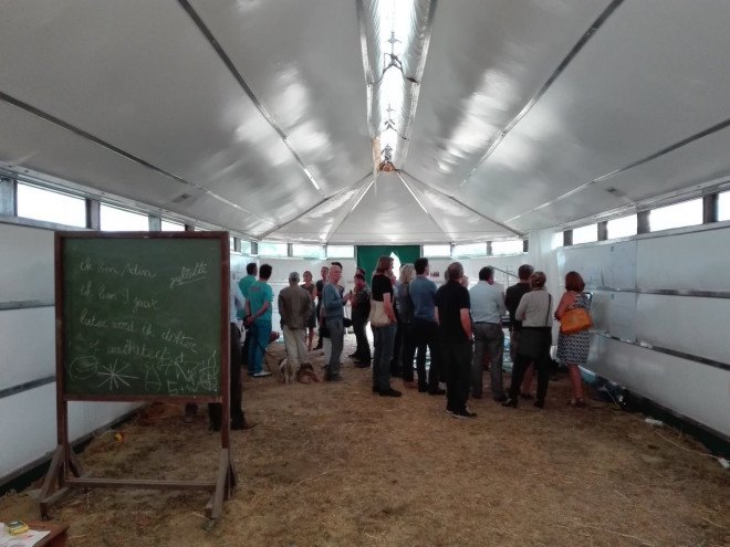 Maggie Program, Maggie Shelter, DMOA, Maggie Shelter by DMOA, refugees, refugee shelters, temporary housing, refugee housing, modular architecture