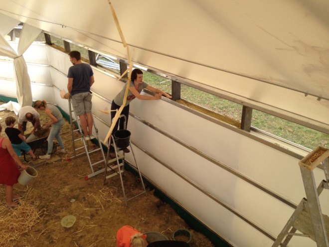 Maggie Program, Maggie Shelter, DMOA, Maggie Shelter by DMOA, refugees, refugee shelters, temporary housing, refugee housing, modular architecture