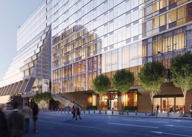 Manhattan West, Manhattan West by SOM, SOM, SLCE Architects, Field Operations, James Corner Field Operations, Manhattan Far West Side, Hudson Yards district, LEED Gold certification, mixed use development,