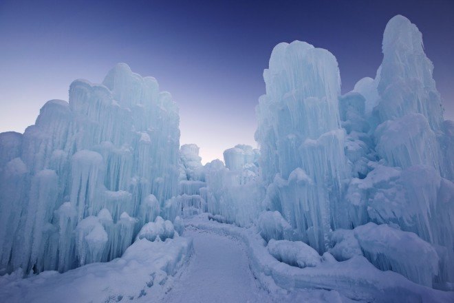ice sculptures, ice buildings, winter sculpture, nature, outdoor sculpture park, natural sculpture, winter tourist attractions, Midway Utah, Eden Prairie Minnesota, Lincoln New Hampshire, Edmonton Alberta, fun winter activities, outdoor winter activities