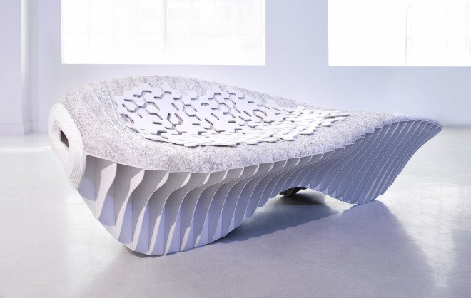 Mycoform, Mycoform by Terreform ONE, Terreform ONE, Ganoderma lucidum, Genspace, compostable furniture, green furniture, mycelium, mycelia, compostable material,