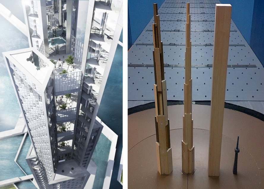 Next Tokyo, Kohn Pedersen Fox Associates, Leslie E. Robertson Associates, coastal cities, rising sea levels, climate change, green infrastructure, Hyperloop transport system, Hyperloop, eco-district, megatall building, Sky Mile Tower, algae biofuel, kinetic energy, solar power, wind turbines