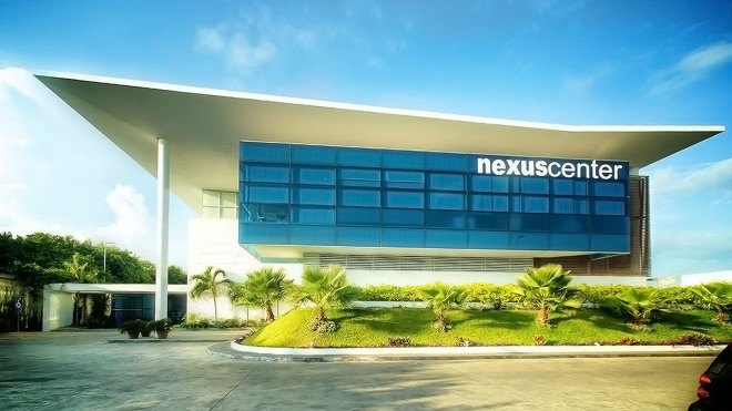 Nexus Center, Mexico, sanzpont [arquitectura], floating building, green architecture, glass building, office space, office building, natural light, green lighting, LED lights, passive solar design