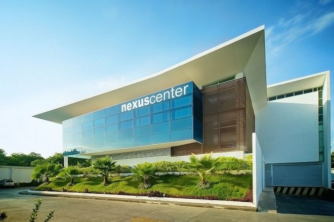 Nexus Center, Mexico, sanzpont [arquitectura], floating building, green architecture, glass building, office space, office building, natural light, green lighting, LED lights, passive solar design