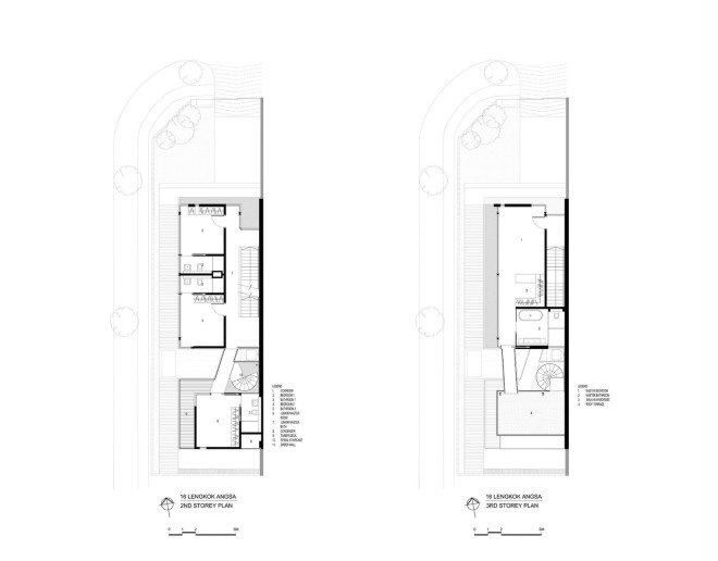 Paterson 3, Singapore, AR43 Architects, Singapore, residential architecture, timber cladding, glass facade, courtyard, green wall, natural light