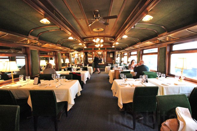 le train bleu, hidden bloomingdales restaurant, secret restaurant in bloomingdales, bloomingdales train restaurant, train restaurant, train restaurant nyc, train car restaurant, where to eat nyc, secret restaurants