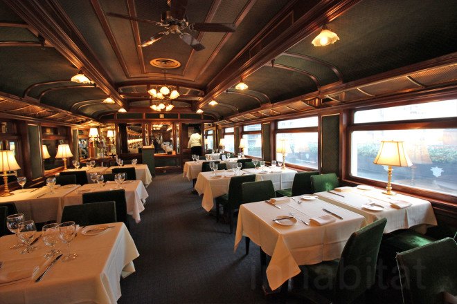 le train bleu, hidden bloomingdales restaurant, secret restaurant in bloomingdales, bloomingdales train restaurant, train restaurant, train restaurant nyc, train car restaurant, where to eat nyc, secret restaurants