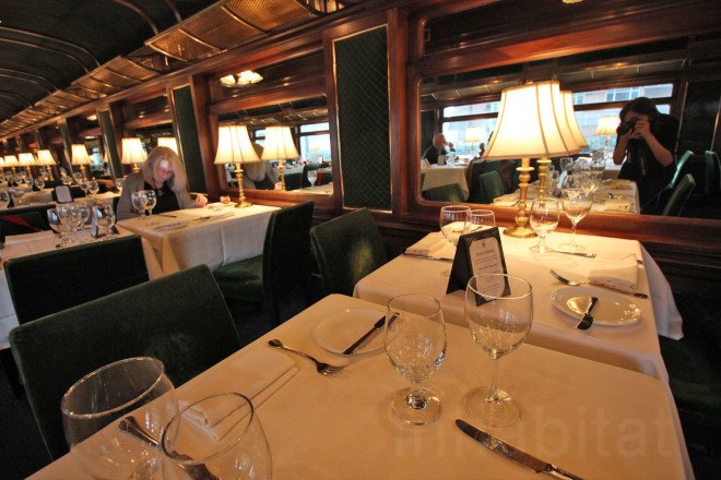 le train bleu, hidden bloomingdales restaurant, secret restaurant in bloomingdales, bloomingdales train restaurant, train restaurant, train restaurant nyc, train car restaurant, where to eat nyc, secret restaurants