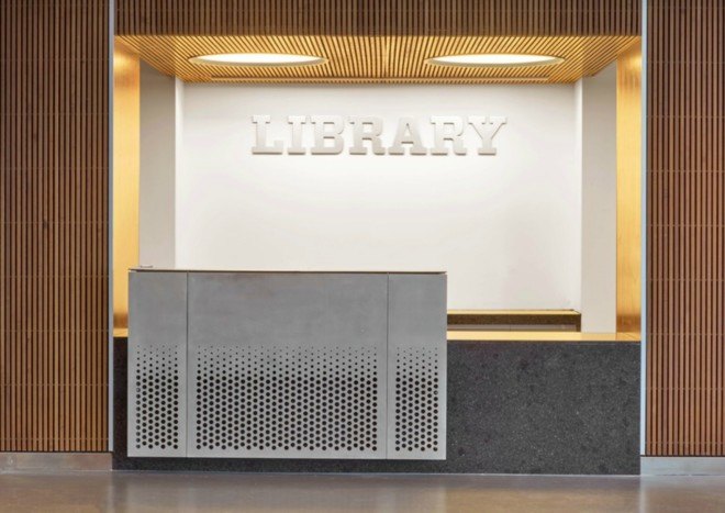 Perkins+Will, nypa building, Perkins+Will NYPA Building, largest LEED project in New York, LEED Silver, sustainable design, green design, nypd training building, New York City Police Academy, College Point, Queens,