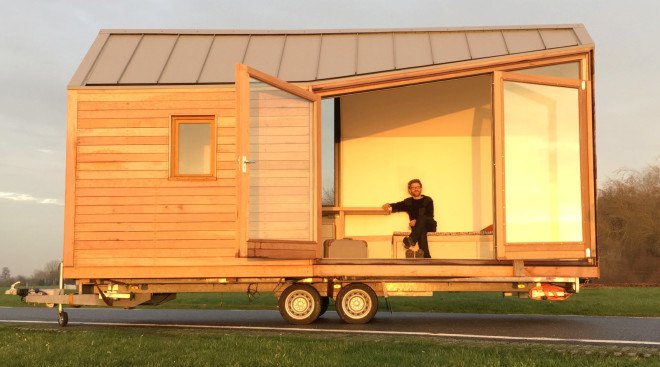 tiny homes, Netherlands, Daniël Venneman, Porta Palace, tiny houses, Dutch design, tiny home design, tiny home village, sustainable design, affordable homes, Daans Design