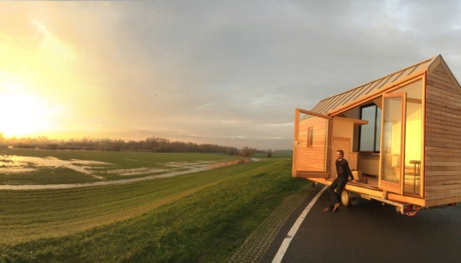 tiny homes, Netherlands, Daniël Venneman, Porta Palace, tiny houses, Dutch design, tiny home design, tiny home village, sustainable design, affordable homes, Daans Design