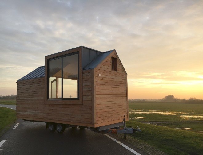 tiny homes, Netherlands, Daniël Venneman, Porta Palace, tiny houses, Dutch design, tiny home design, tiny home village, sustainable design, affordable homes, Daans Design