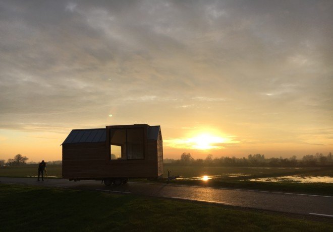 tiny homes, Netherlands, Daniël Venneman, Porta Palace, tiny houses, Dutch design, tiny home design, tiny home village, sustainable design, affordable homes, Daans Design