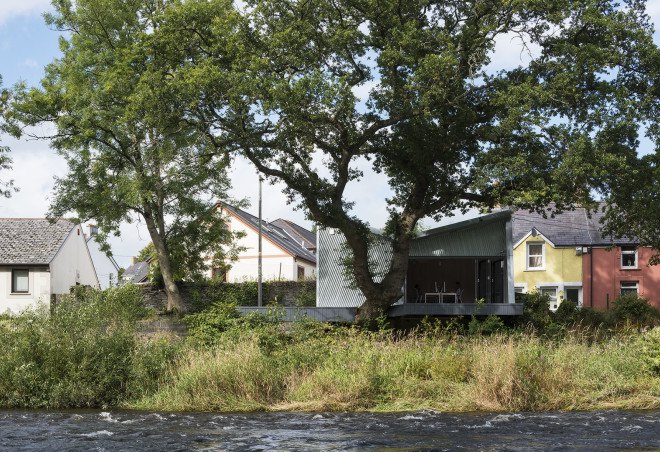 Freshwest, lightweight structures, Wales, B3 Designers, corrugated metal, The Restaurant & Bar Design Awards, agricultural buildings, terrace doors, timber architecture, small spaces