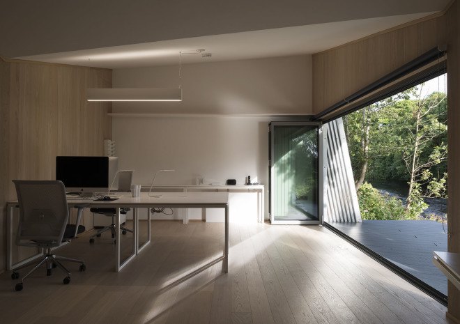 Freshwest, lightweight structures, Wales, B3 Designers, corrugated metal, The Restaurant & Bar Design Awards, agricultural buildings, terrace doors, timber architecture, small spaces