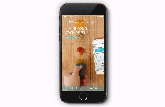 SCiO, mini spectrometer, pocket spectrometer, CES 2016, Consumer Electronics Show, Las Vegas CES 2016, SCiO DevKit, SCiO Workshop, pocket spectrometer measures molecular fingerprint, sensor measures the molecular makeup of anything, SCiO app for consumers, SCiO database of matter, Dror Sharon Consumer Electronics CEO