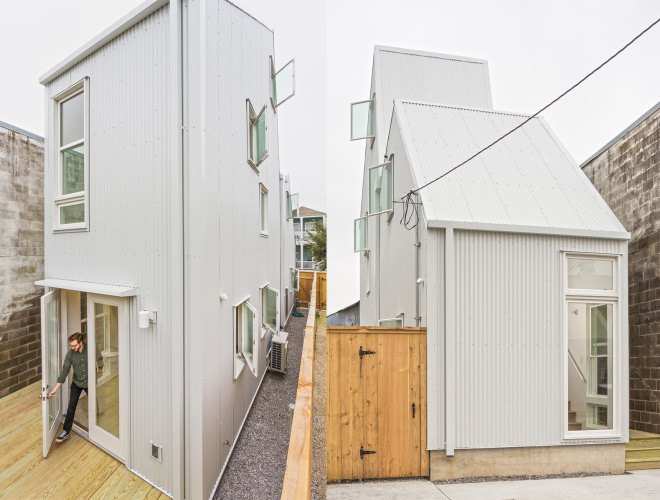 Starter Home*, Jonathan Tate, Office of Jonathan Tate, Charles Rutledge, Starter Home by Office of Jonathan Tate, affordable housing, infill development, New Orleans, starter homes, site specific architecture, infill architecture, housing experiments