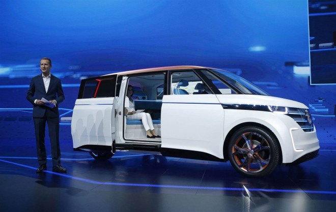 ces, green technology, electric cars, electric vehicles, chevy bolt, SCIO, molecular sensor, nutritional scanner, faraday future, electric luxury car, gogoro, electric scooters, smartscooter, go charge, volkswagen electric bus, vw budd-e,
