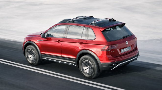 vw, vw tiguan, vw tiguan gte active concept, vw plug-in hybrid, 2016 detroit auto show, detroit auto show, volkswagen, plug-in hybrid, electric car, electric motor, green car, green transportation
