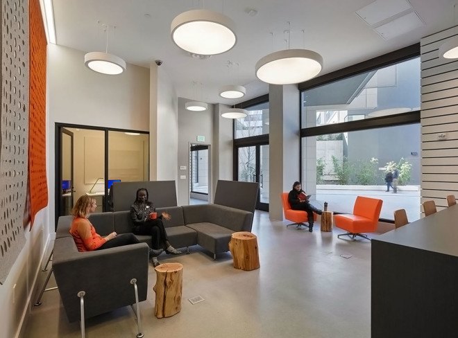 1180 Fourth Street, affordable housing, San Francisco, Mission Bay, Mithun-Solomon, Kennerly Architecture and Planning, Full Circle Architects, low-income housing, green architecture, common spaces, inner courtyard