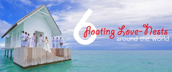 floating architecture, romantic getaways, valentine's day, floating airbnb, floating vacation spots, houseboats, airbnb houseboats, houseboats for rent, houseboat architecture, floating chapel, The Floatwing, The Saunalautta, Floating Thames AirBnb, Project X2 River Kwai Resort, The Four Seasons’ Landaa Giraavaru, The WaterNest 100