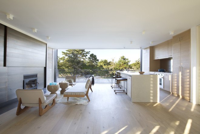 Amagansett Dunes, cottage, Bates Masi Architects, gardening and plants, natural ventilation, passive house, natural cooling, small house, operable windows
