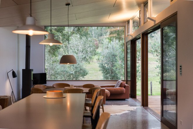 sustainable sourced timber, rainwater harvesting, thermal mass, sustainable timber, high-performance glass, Bourne Blue Architecture, Bluesy Beach, Bluesy Beach architecture, Bluesy Beach House 4 by Bourne Blue Architecture, Bluesy Beach House 4, indoor/outdoor living, eco-friendly bungalow, Australian architecture