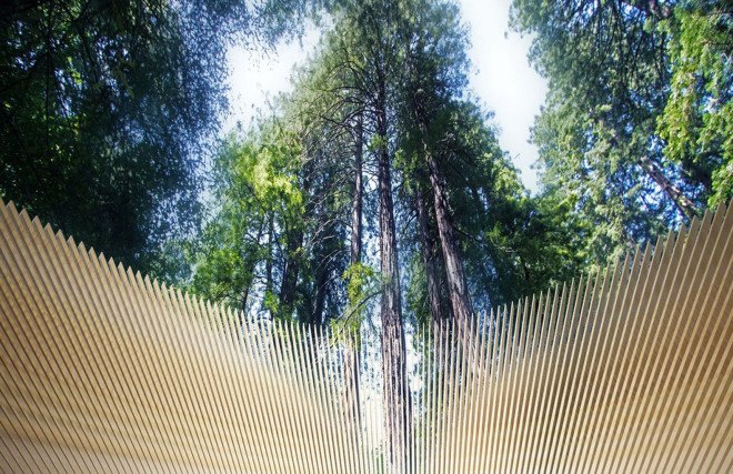 17th International Garden Festival, Canada, green installations, garden design, International Garden Festival, art installations, Canada, natural materials, timber art