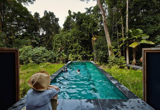 Daintree Rainforest architecture, Cape Tribulation Home by M3 Architecture, off-grid architecture in Australia, rainforest architecture