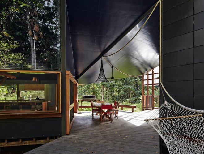 Daintree Rainforest architecture, Cape Tribulation Home by M3 Architecture, off-grid architecture in Australia, rainforest architecture