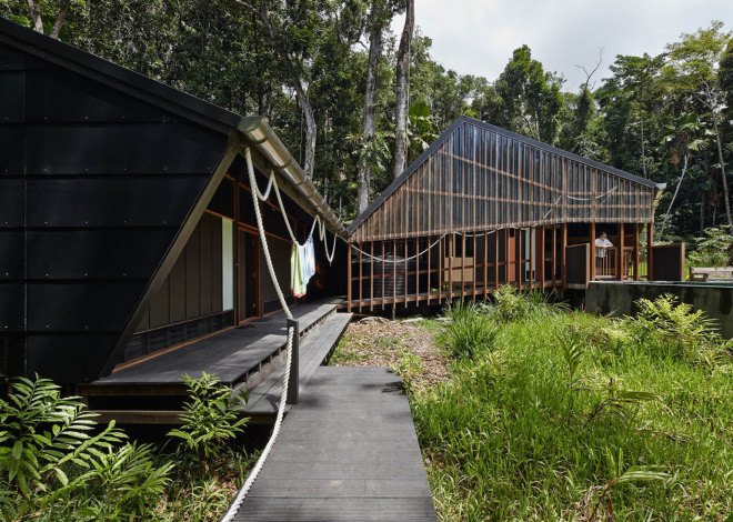 Daintree Rainforest architecture, Cape Tribulation Home by M3 Architecture, off-grid architecture in Australia, rainforest architecture