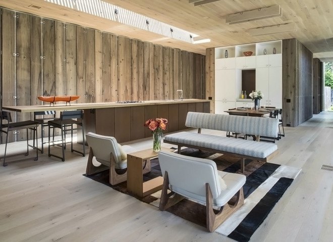 Elisabeth II concrete house, Bates Masi Architects, concrete house in Amagansett, cedar-clad house, acoustic performance, noise reducing house, cedar board cladding, natural building materials, thermal insulation, green architecture in New York, timber cladding, green materials, noise pollution