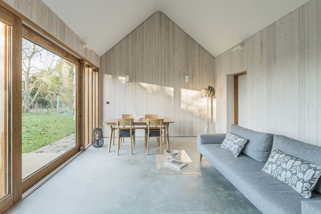 Garden Buildings Warmington, Ashworth Parkes Architects, agriculture, agricultural buildings, UK, Dorset, greenhouse, timber cladding, timber, corten steel, green architecture
