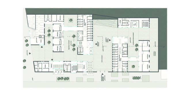 PAB Architects, green campus, Turkey, pedestrian-friendly design, Gokceada High School Campus, green campus, landscape architecture, interactive school, green architecture, inclusive spaces