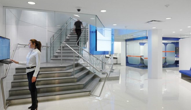green design, eco design, sustainable design, LEED EB, JetBlue Headquarters, HLW Architects, green cleaning products, Long Island City