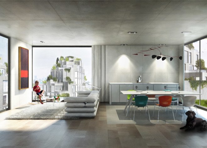 Habitat 2.0, BIG, Bjark Ingels, Bjark Ingels Group, Westbank, Moshe Sadie, Habitat 67, Toronto, mountain-like architecture, ziggurat architecture, mountain-like building, mixed use development,