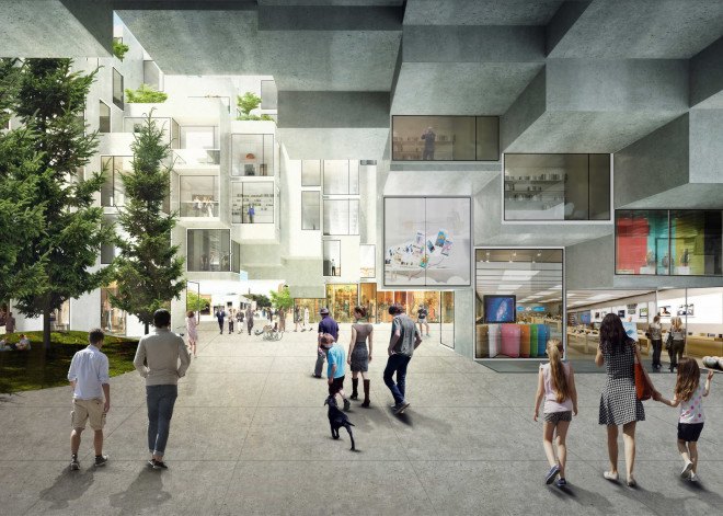 Habitat 2.0, BIG, Bjark Ingels, Bjark Ingels Group, Westbank, Moshe Sadie, Habitat 67, Toronto, mountain-like architecture, ziggurat architecture, mountain-like building, mixed use development,