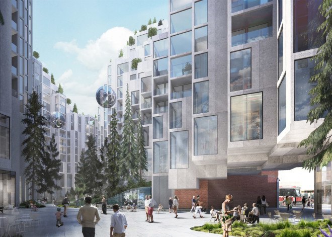 Habitat 2.0, BIG, Bjark Ingels, Bjark Ingels Group, Westbank, Moshe Sadie, Habitat 67, Toronto, mountain-like architecture, ziggurat architecture, mountain-like building, mixed use development,