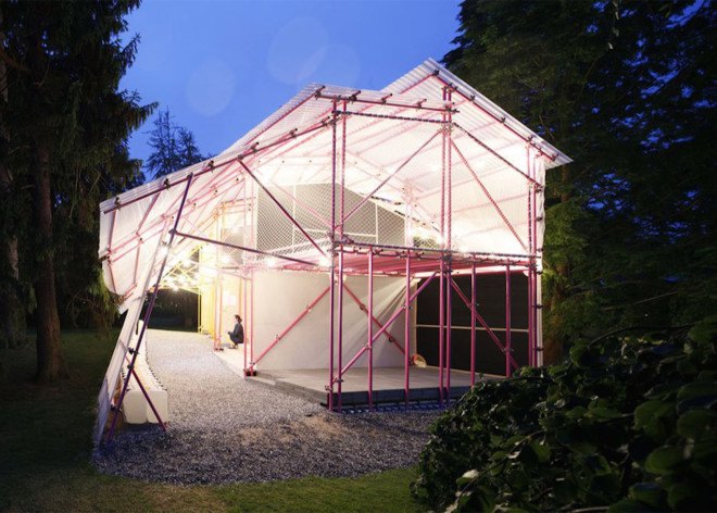 SelgasCano, Jose Selgas, Kibera, polycarbonate plastic, low-cost materials, low-cost school, Kibera Hamlets School, temporary pavilion, Iwan Baan, Helloeverything, Louisiana Museum of Modern Art, Second Home,