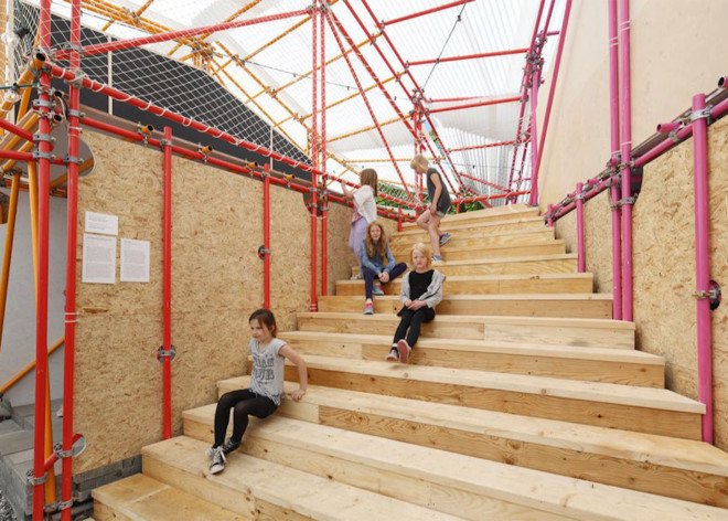 SelgasCano, Jose Selgas, Kibera, polycarbonate plastic, low-cost materials, low-cost school, Kibera Hamlets School, temporary pavilion, Iwan Baan, Helloeverything, Louisiana Museum of Modern Art, Second Home,