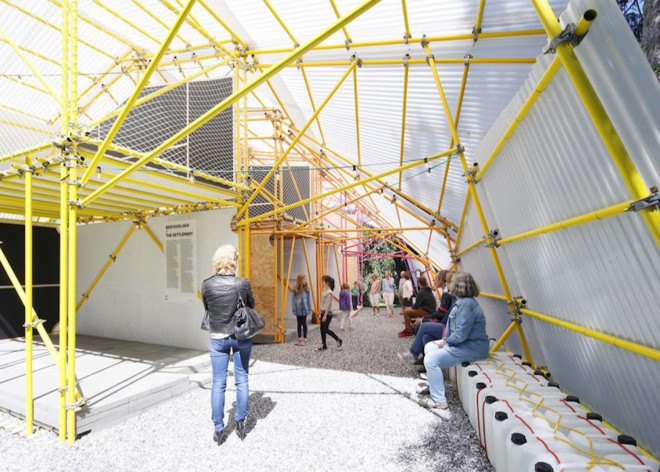 SelgasCano, Jose Selgas, Kibera, polycarbonate plastic, low-cost materials, low-cost school, Kibera Hamlets School, temporary pavilion, Iwan Baan, Helloeverything, Louisiana Museum of Modern Art, Second Home,