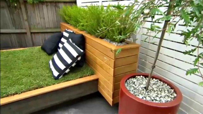 Jason Hodges, Grass Daybed, diy yard tips, grass bed, australian landscape gardener, Better Homes & Gardens, diy grass bed, diy garden furniture, picnic tips, green design, make your own bed, landscape art, yard art