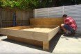 Jason Hodges, Grass Daybed, diy yard tips, grass bed, australian landscape gardener, Better Homes & Gardens, diy grass bed, diy garden furniture, picnic tips, green design, make your own bed, landscape art, yard art