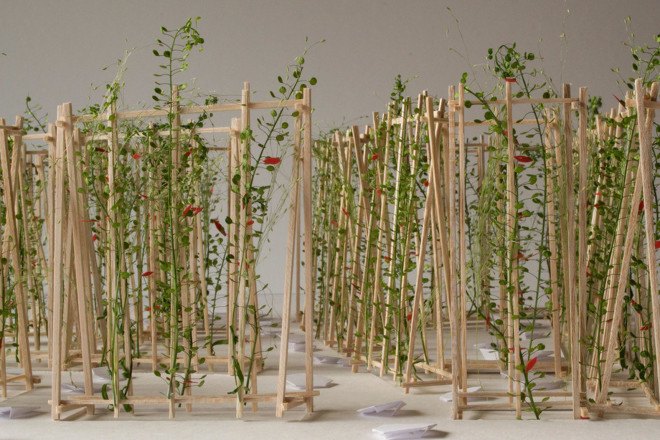 17th International Garden Festival, Canada, green installations, garden design, International Garden Festival, art installations, Canada, natural materials, timber art