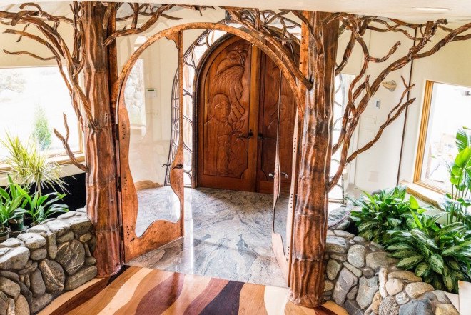 Shining Hand Ranch, Manzanita trees, geothermal heating, geothermal energy, geothermal cooling, solar heating, nature-inspired architecture,