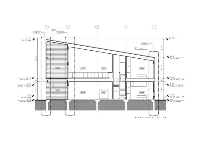 Shotgun Chameleon, ZDES architects, shotgun housing, shotgun house, Houston, energy efficient architecture, flexible architecture, solar heat gain, flexible facade,