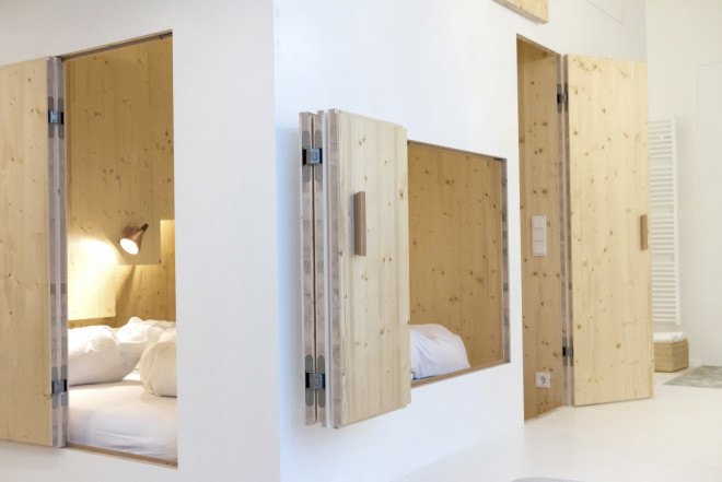 Sigurd Larsen, Michelberger Hotel, Berlin Sustainable Architecture, Wooden Buildings, Tiny Houses, Danish Design, Hotel Design, Green Hotel design, Sustainable Hotel Design, Danish Architecture