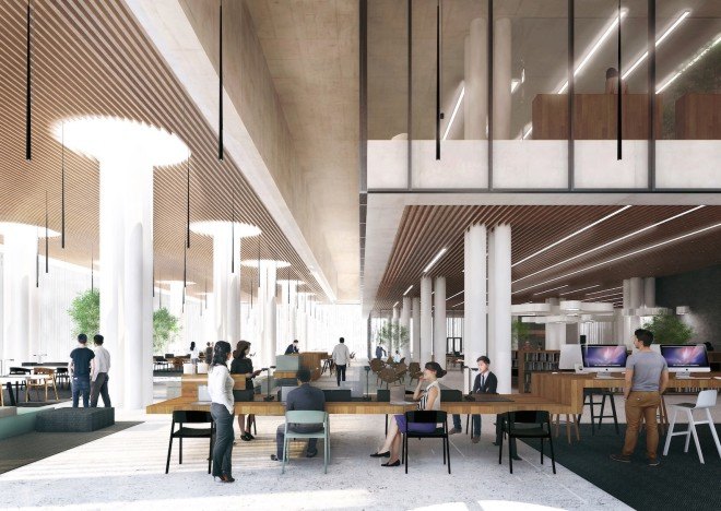 Mecanoo, Mecanoo architecten, Taiwan, Tainan, Tainan public library, MAYU architects+, library design, library architecture, natural lighting, solar heat gain,