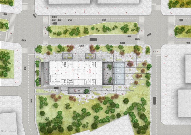 Mecanoo, Mecanoo architecten, Taiwan, Tainan, Tainan public library, MAYU architects+, library design, library architecture, natural lighting, solar heat gain,