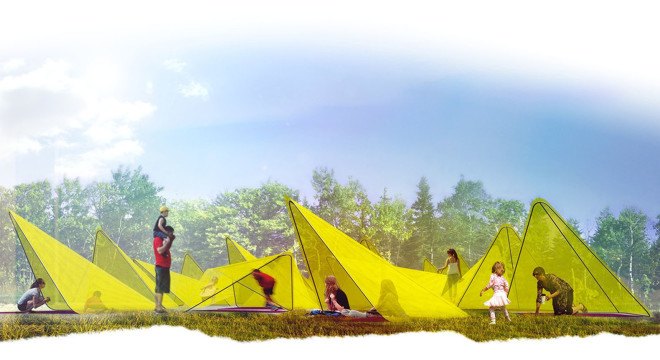 17th International Garden Festival, Canada, green installations, garden design, International Garden Festival, art installations, Canada, natural materials, timber art
